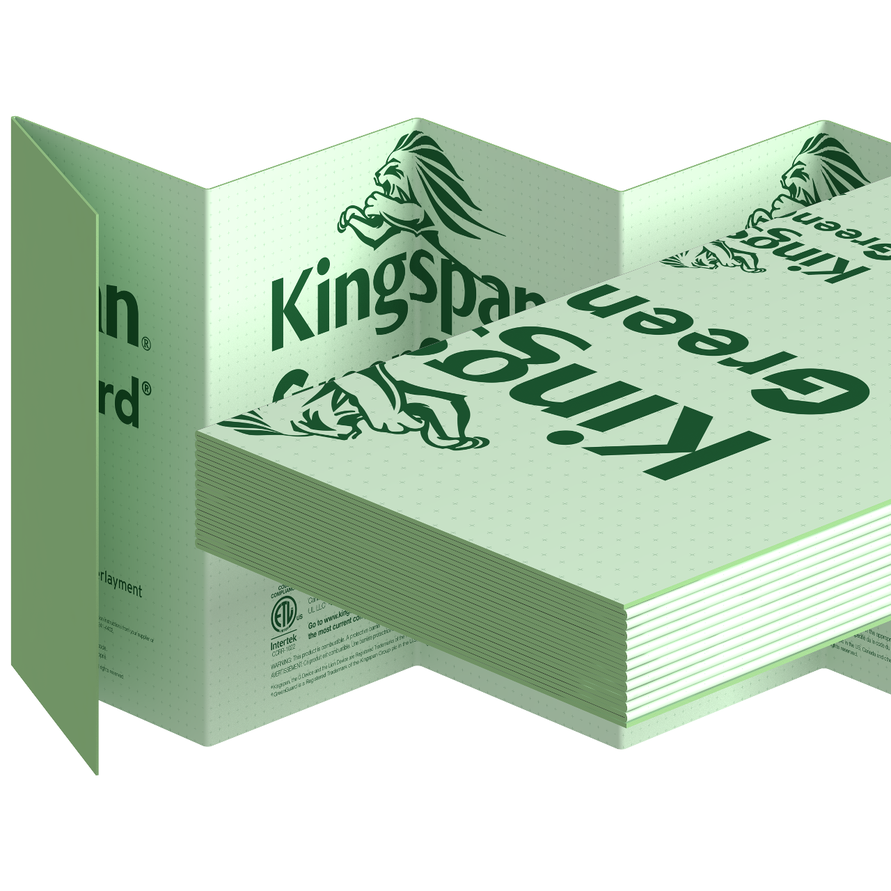 GreenGuard XP38 Fanfold Underlayment Kingspan CA