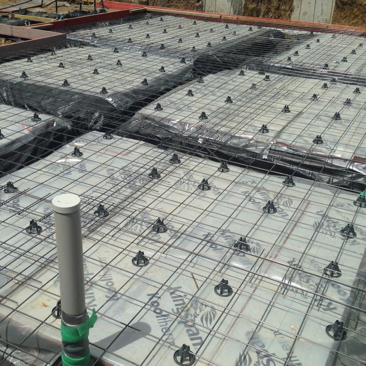 Kingspan top floor insulation