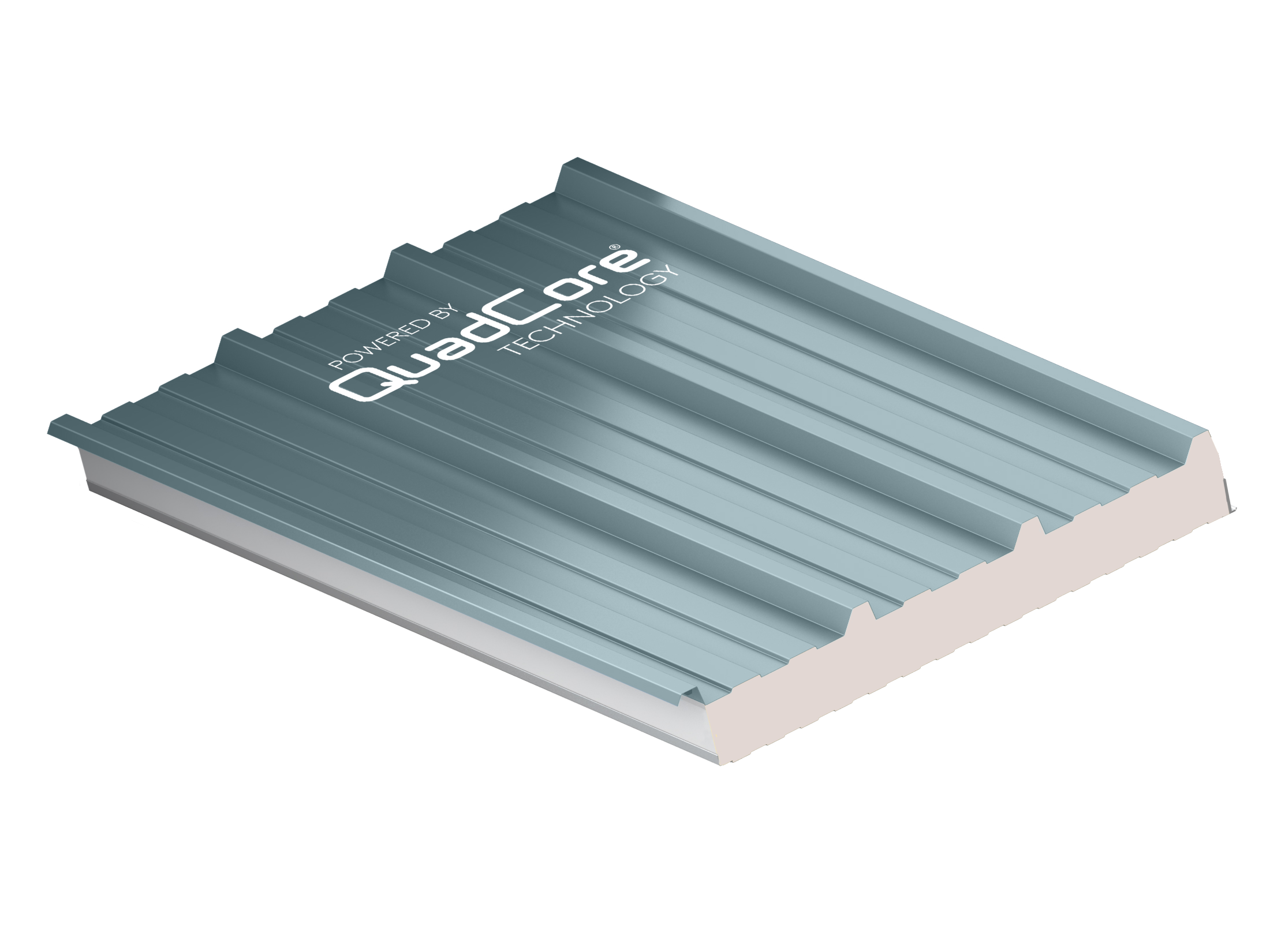 KS1000 RWD QuadCore Trapezprofiliertes Dachpaneel Kingspan DE