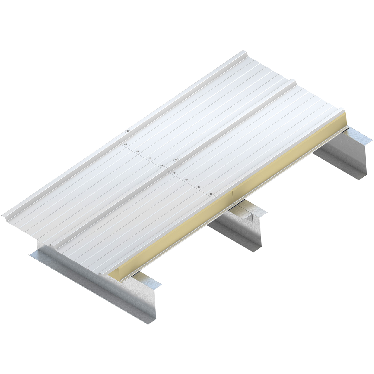 Building Product Insulated Trapezoidal Roof Panel KingRib 47 OFF