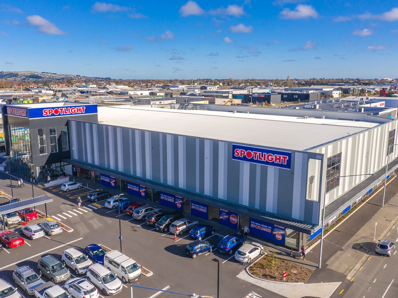 Spotlight Retail Store Kingspan NZ