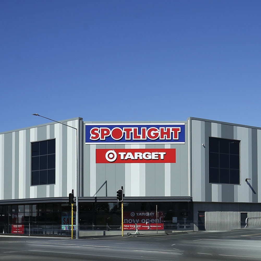 Spotlight Retail Store Kingspan NZ