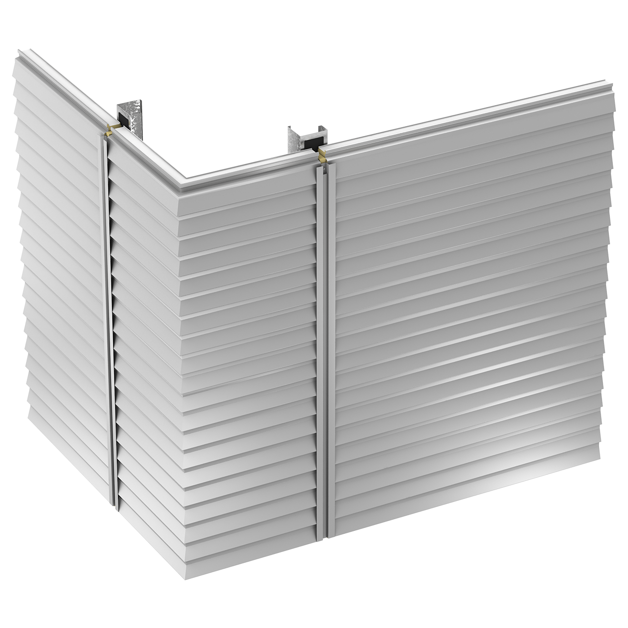 QuadCore Louvre Wall Panel Kingspan GB