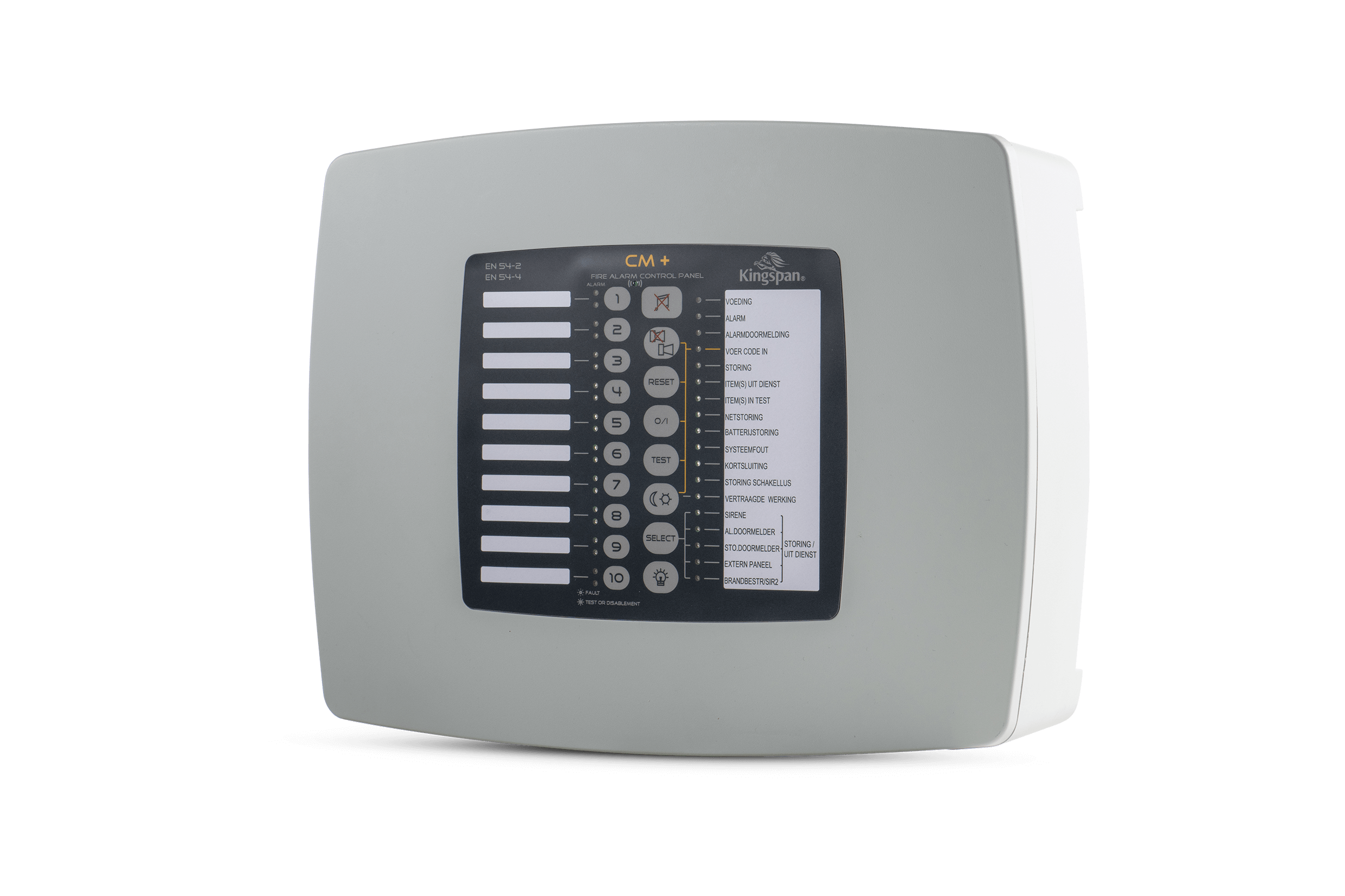 CM+ Centrale d'alarme incendie conventionnelle 6 zones | Kingspan FR-BE