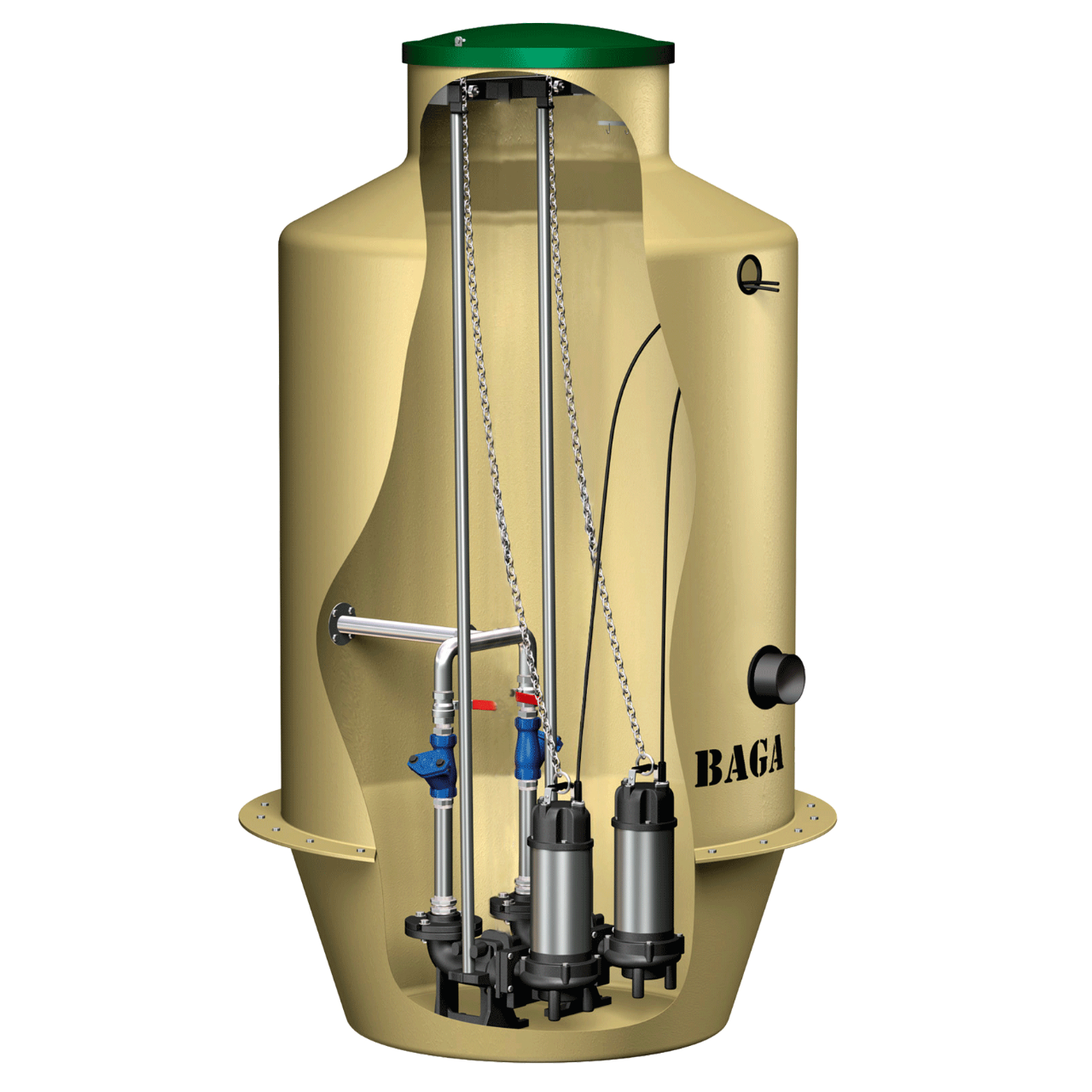 Kompus 122 Pumpstation