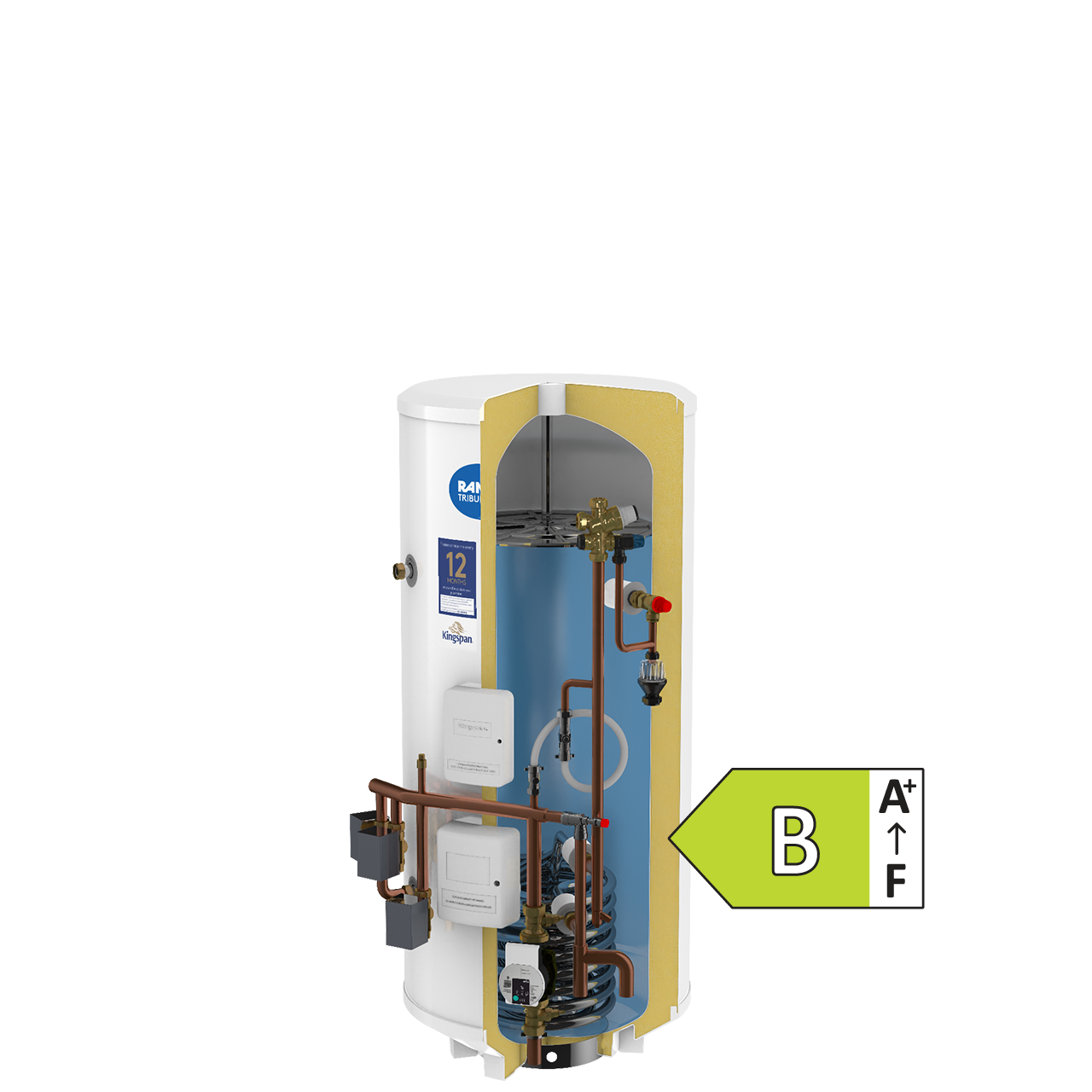 Tribune Xe Pre-Plumb Indirect Twin Zone | Kingspan GB