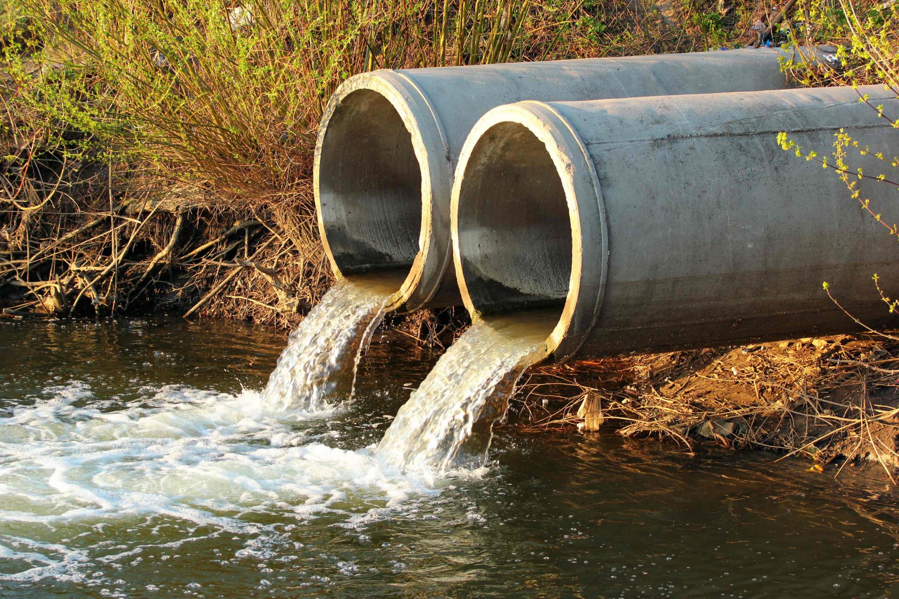 Mains drainage on sale