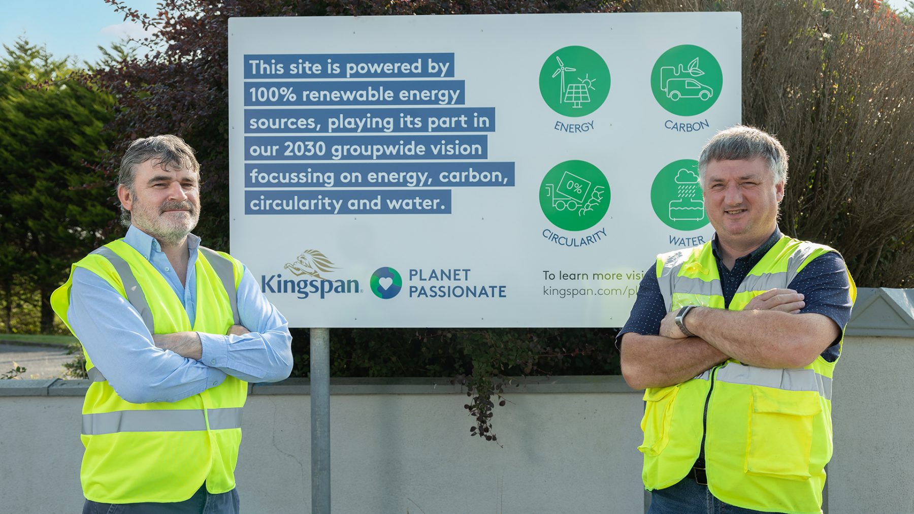 Kingspan Glenamaddy the First Site in Group to be Powered by